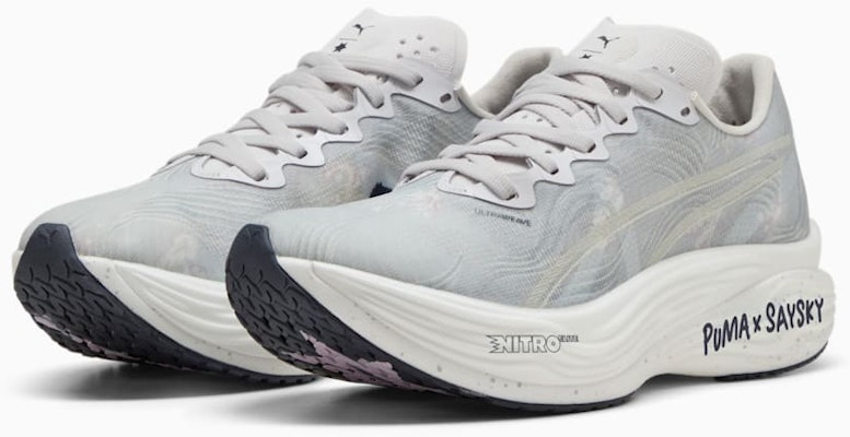 (Women) Puma Deviate Nitro Elite 3 Sesai Sky Cool Light Gray-New Navy 311057-01 Order (Women) Puma Deviate Nitro Elite 3 Sesai Sky Cool Light Gray-New Navy 311057-01