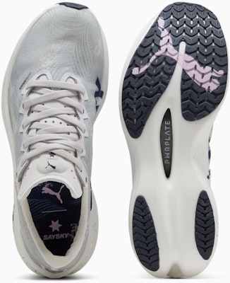 (Women) Puma Deviate Nitro Elite 3 Sesai Sky Cool Light Gray-New Navy 311057-01 Shop (Women) Puma Deviate Nitro Elite 3 Sesai Sky Cool Light Gray-New Navy 311057-01