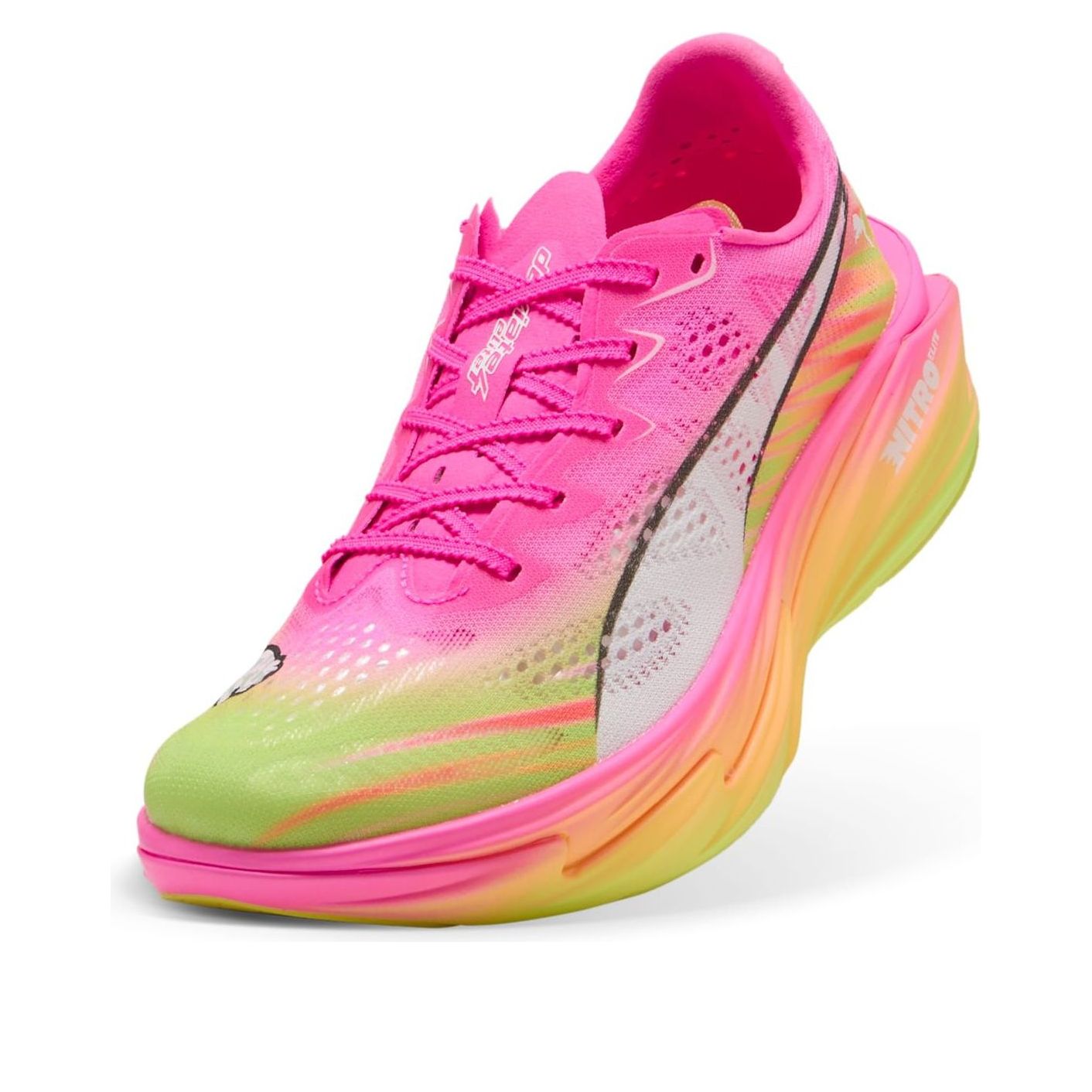 Lookbook (W) Puma Deviate Nitro Elite 4 ''毒粉黃警亮青'' 313606-01
