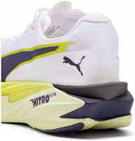Shop (W) Puma Deviate Nitro Elite 4 白色蘋果萊姆跑鞋 312128-06