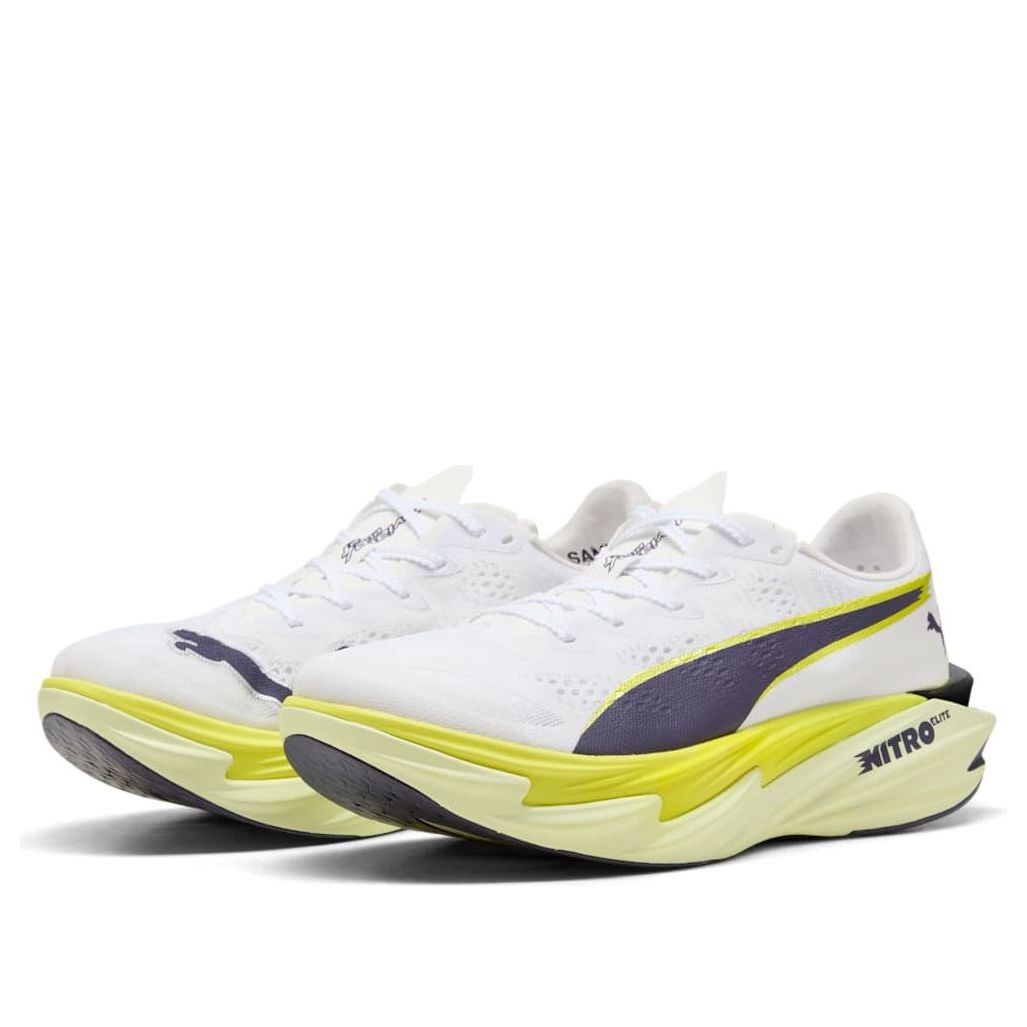 Details for (Women) Puma Deviate Nitro Elite 4 White Apple Spritz Lime 312128-06