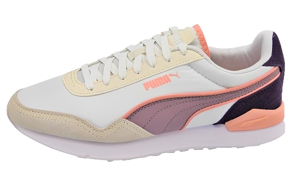 Buy (W) プーマ ディスタ ランナー 白ピンク紫 390412-05