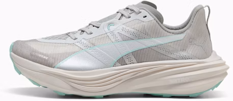 (Women) Puma Divate Nitro Elite Trail Shoes Feather Gray/Mint Melt 310468-03 (Women) Puma Divate Nitro Elite Trail Shoes Feather Gray/Mint Melt 310468-03
