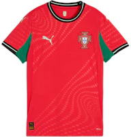 (Women) Puma DRYCELL Portugal Women 2025 Home Red Short-Sleeve Soccer Jersey. 779192-02 (Women) Puma DRYCELL Portugal Women 2025 Home Red Short-Sleeve Soccer Jersey. 779192-02