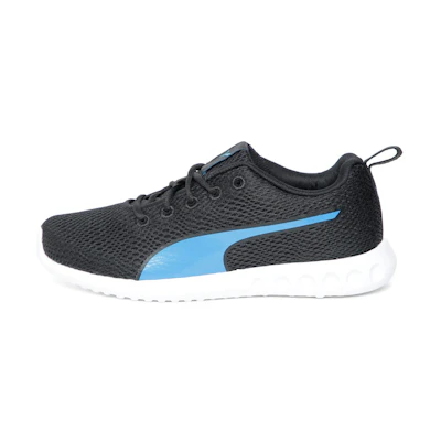 (W) Puma Dwane 'Black Low-Top Running'