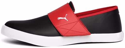 (Women) Puma El Rey Milano 2 DP 'Black Red Patchwork' 360786-01 (Women) Puma El Rey Milano 2 DP 'Black Red Patchwork' 360786-01