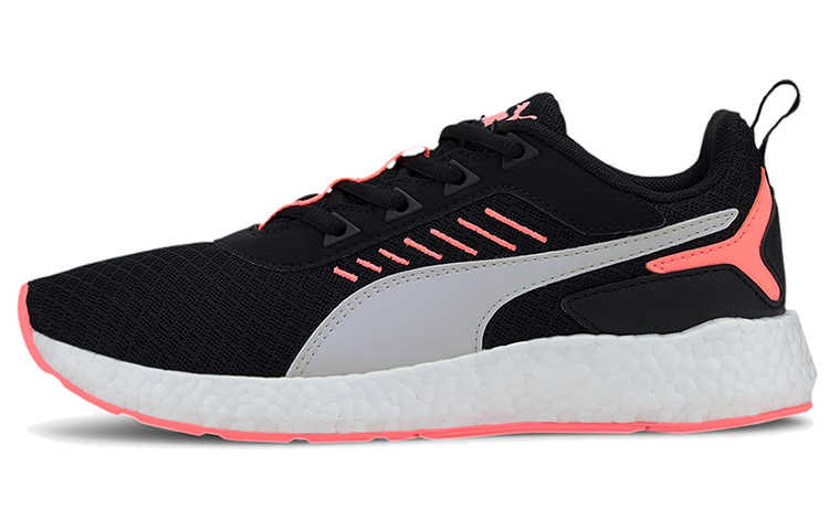 (Women) Puma Elate Nrgy Softfoam+ Low Running Shoes Black/Orange/Grey 194057-03