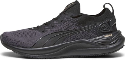 (Women) Puma Electrify Nitro 3 Knit 'Black Strong Grey' 379085-01 (Women) Puma Electrify Nitro 3 Knit 'Black Strong Grey' 379085-01
