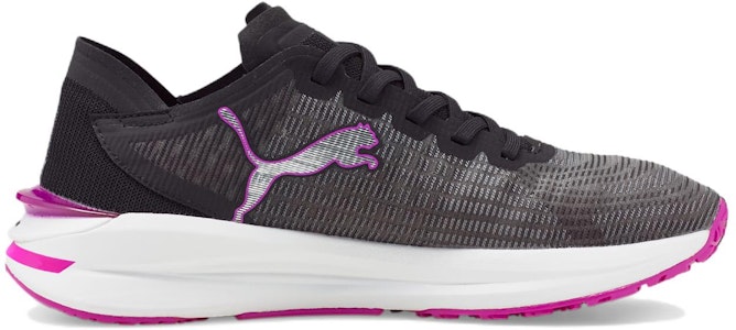 (W) プーマ エレクトリファイ ニトロ "ブラック ディープオーキッド" 195174-08 Order (W) プーマ エレクトリファイ ニトロ "ブラック ディープオーキッド" 195174-08