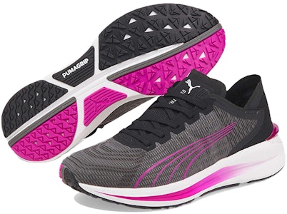 (W) プーマ エレクトリファイ ニトロ "ブラック ディープオーキッド" 195174-08 Purchase (W) プーマ エレクトリファイ ニトロ "ブラック ディープオーキッド" 195174-08