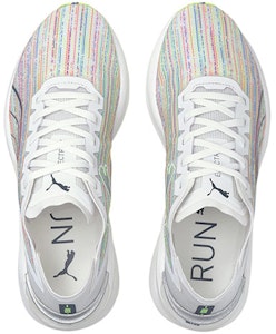 (W) プーマ エレクトリファイ ニトロ スペクトラ 白緑 (Puma Erekutorifai Nitoro Supekutora Shiro Midori) 195416-01 Lookbook (W) プーマ エレクトリファイ ニトロ スペクトラ 白緑 (Puma Erekutorifai Nitoro Supekutora Shiro Midori) 195416-01