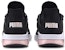 Puma Electron Street Kasut Lari Rendah Hitam/Putih/Merah Jambu 367309-12