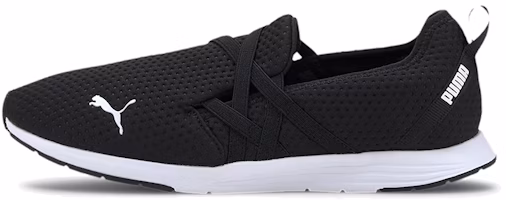 (Women) Puma Ella Ballet Black 193116-01 (Women) Puma Ella Ballet Black 193116-01