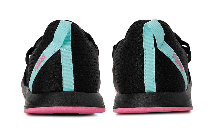 Shop Puma Ella Ballet 女式 粉藍黑 低筒運動鞋