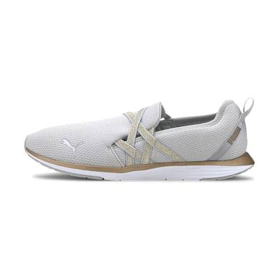(W) Puma Ella Ballet Metallic 'White Gold'
