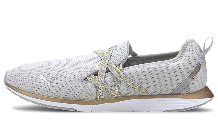 (Women) Puma Ella Ballet Metallic 'White Gold' 193118-02