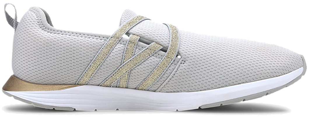 (Women) Puma Ella Ballet Metallic 'White Gold' 193118-02 Order (Women) Puma Ella Ballet Metallic 'White Gold' 193118-02