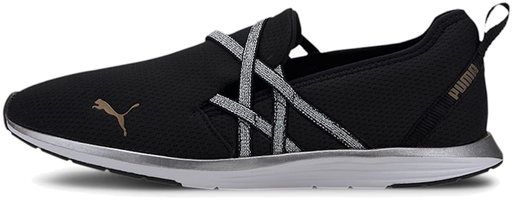 (Women) Puma Ella Ballet Metallic Black/Silver 193118-01 Buy (Women) Puma Ella Ballet Metallic Black/Silver 193118-01