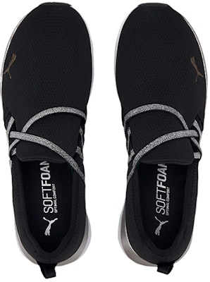 (W) Puma Ella Ballet Hitam/Perak Metalik 193118-01 Lookbook (W) Puma Ella Ballet Hitam/Perak Metalik 193118-01