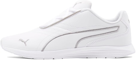 (Women) Puma Ella Lace-Up 'White Silver' 193919-01 (Women) Puma Ella Lace-Up 'White Silver' 193919-01