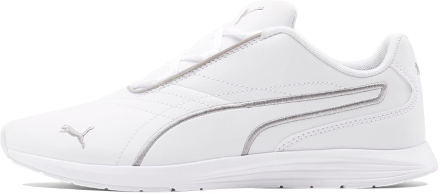 (Women) Puma Ella Lace-Up 'White Silver' 193919-01 Buy (Women) Puma Ella Lace-Up 'White Silver' 193919-01