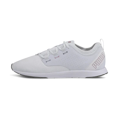 (W) Puma Ella Low Grey/White