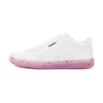(W) Puma Ella v2 Glitz 'White Pink'