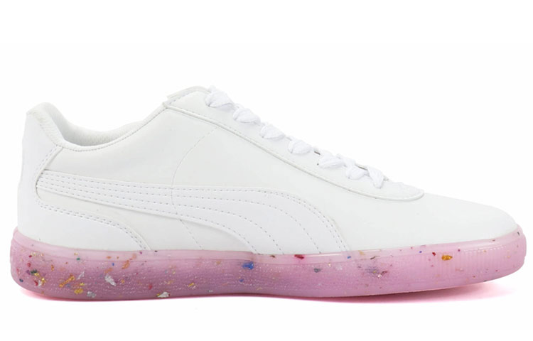 Order (Women) Puma Ella v2 Glitz 'White Pink' 375023-01