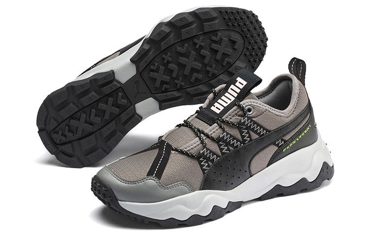 Lookbook Puma Ember Trail 女款 黑灰 低筒運動鞋