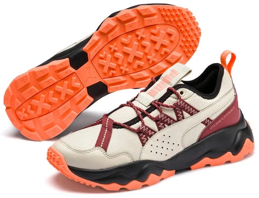 彪馬 Ember Trail 舒適防滑 低幫休閒運動鞋 女款 灰橙 Lookbook 彪馬 Ember Trail 舒適防滑 低幫休閒運動鞋 女款 灰橙