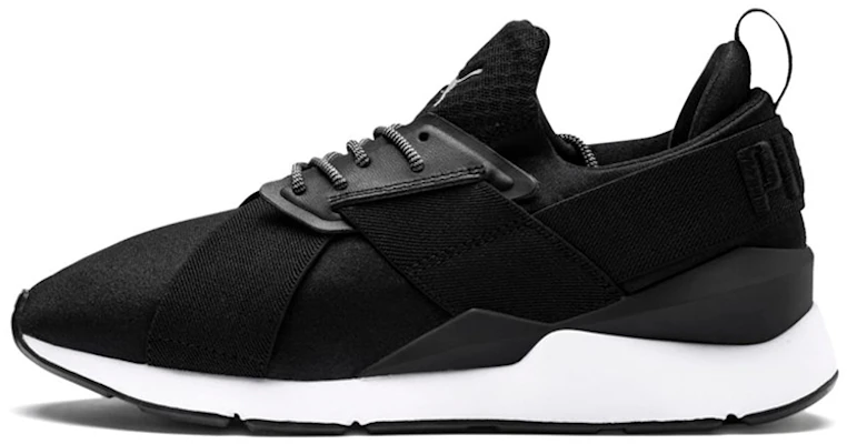 PUMA Muse En Pointe Satin 低筒 跑步鞋 女款 黑 Buy PUMA Muse En Pointe Satin 低筒 跑步鞋 女款 黑