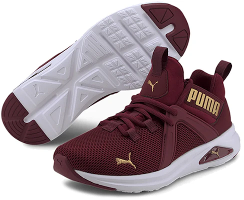 (W) Puma Enzo 2 'Borgoña Oro' 193256-10 Shop (W) Puma Enzo 2 'Borgoña Oro' 193256-10