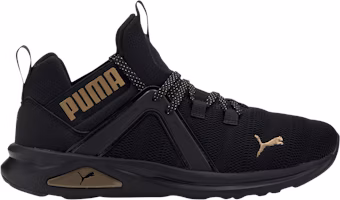(Women) Puma Enzo 2 Metal 'Black Gold' 193257-01 (Women) Puma Enzo 2 Metal 'Black Gold' 193257-01