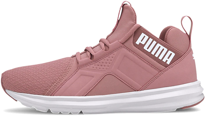 (W) プーマ エンゾ エッジ メッシュ ランニングシューズ ピンク/白 193711-03 Buy (W) プーマ エンゾ エッジ メッシュ ランニングシューズ ピンク/白 193711-03