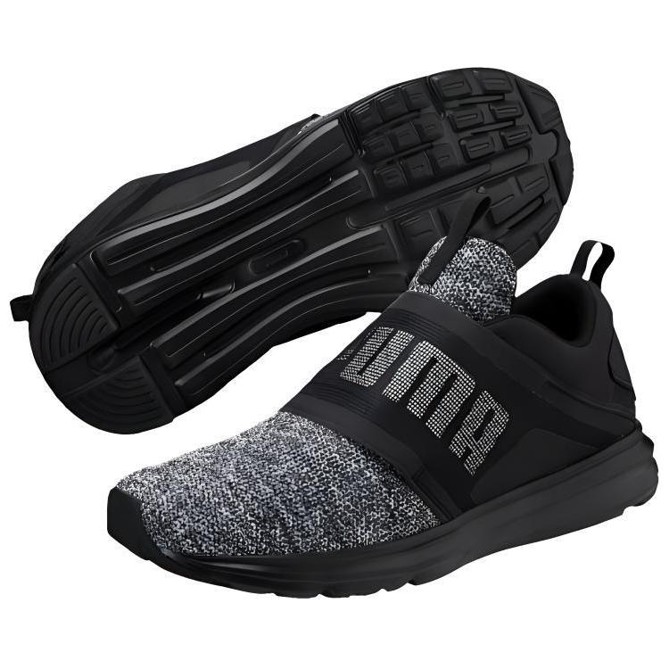Shop (W) Puma Enzo Strap Knit ''Schwarz Grau'' 190032-02