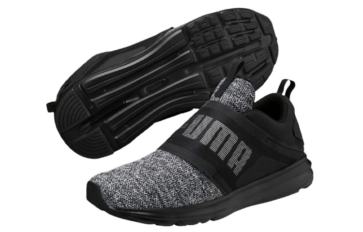 (W) Puma Enzo Strap Knit 'Black Grey' 圖 5