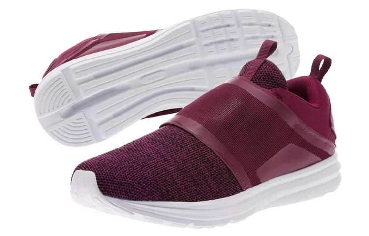 Shop (W) Puma Enzo Strap Knit 'Morado' 190032-03