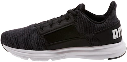(Women) Puma Enzo Street Heather Running Shoes Black 192350-01 (Women) Puma Enzo Street Heather Running Shoes Black 192350-01