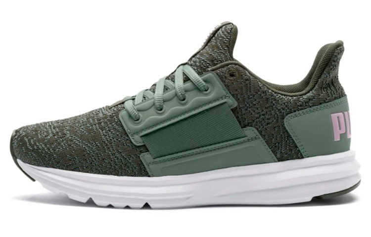 (Women) Puma Enzo Street Knit 'Military Green' 191077-03