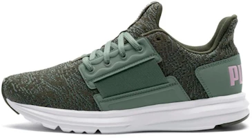 (Women) Puma Enzo Street Knit 'Military Green' 191077-03 (Women) Puma Enzo Street Knit 'Military Green' 191077-03