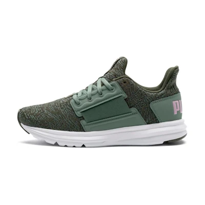(W) Puma Enzo Street Knit 'Military Green'
