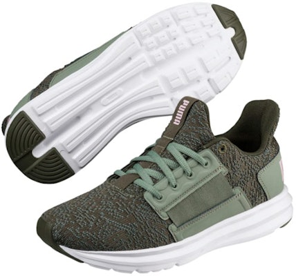 (Women) Puma Enzo Street Knit 'Military Green' 191077-03 Lookbook (Women) Puma Enzo Street Knit 'Military Green' 191077-03
