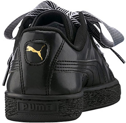 (W) プーマ エンゾバスケット ハート ブラック/ゴールド 365198-01 Shop (W) プーマ エンゾバスケット ハート ブラック/ゴールド 365198-01