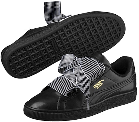 (W) プーマ エンゾバスケット ハート ブラック/ゴールド 365198-01 Purchase (W) プーマ エンゾバスケット ハート ブラック/ゴールド 365198-01