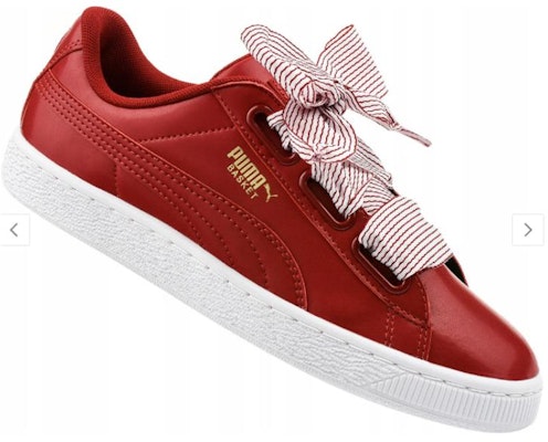 (Women) Puma Enzobasket Heart Shoes Red/White 365198-02 Shop (Women) Puma Enzobasket Heart Shoes Red/White 365198-02