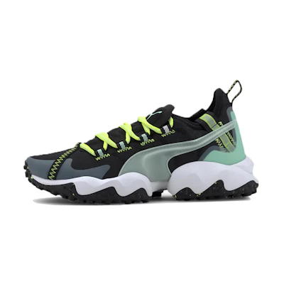 (W) Puma Erupt Trail 'Black Yellow'