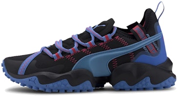 (Women) Puma Erupt Trail Black Blue 193154-01 (Women) Puma Erupt Trail Black Blue 193154-01