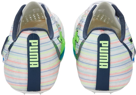 PUMA Evo Speed Tokyo Nitro 田徑低筒跑鞋 女款 白綠藍 Purchase PUMA Evo Speed Tokyo Nitro 田徑低筒跑鞋 女款 白綠藍