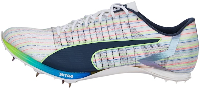 (W) Puma evoSPEED Tokyo Nitro Jump Atletismo 'Blanco Verde Azul' 377343-01 Buy (W) Puma evoSPEED Tokyo Nitro Jump Atletismo 'Blanco Verde Azul' 377343-01