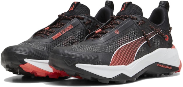 (W) 彪马Explore Nitro“季节-黑色活跃红” 377855-10 Lookbook (W) 彪马Explore Nitro“季节-黑色活跃红” 377855-10